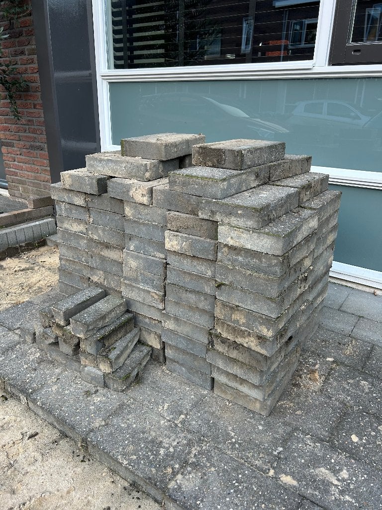 Betontegels grijs 20x30 ca 115 st, Tuin en Terras, Ophalen, Gebruikt, 5 tot 10 m², Beton