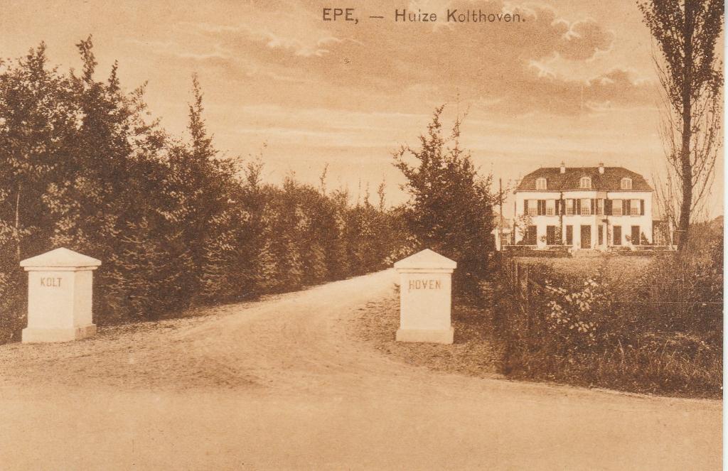 Epe   Huize Kolthoven, Foto, Nieuw, Ophalen of Verzenden, Gebouw
