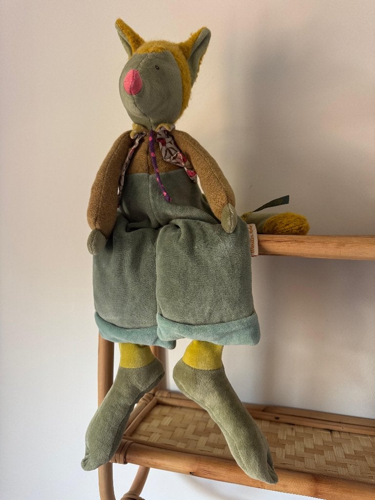 Grote Moulin Roty vos knuffel ca. 53 cm, Ophalen of Verzenden, Zo goed als nieuw, Middelgroot (20 tot 80 cm), Meerkleurig