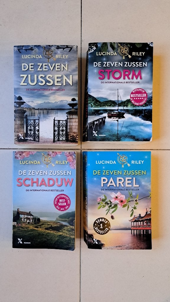 Complete serie De Zeven Zussen- Lucinda Riley - 8 boeken, Boeken, Ophalen, Gelezen, Lucinda Riley, Europa overig