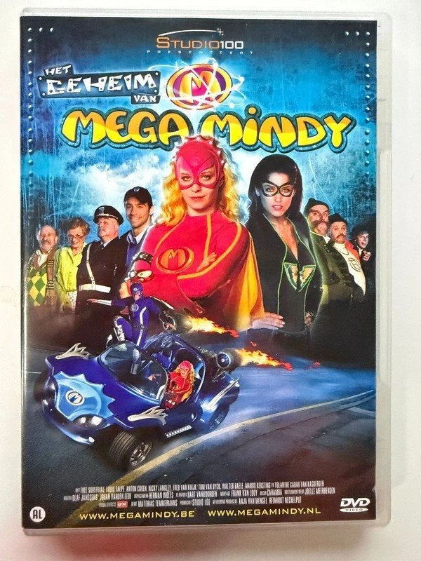 Het Geheim van Mega Mindy (2009) DVD | Actie 5=4, Cd's en Dvd's, Alle leeftijden, Ophalen of Verzenden, Zo goed als nieuw