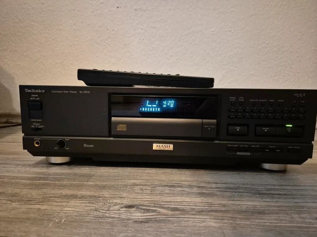 Technics Cd Player SL PS 70 High End, Ophalen of Verzenden, Gebruikt, Technics
