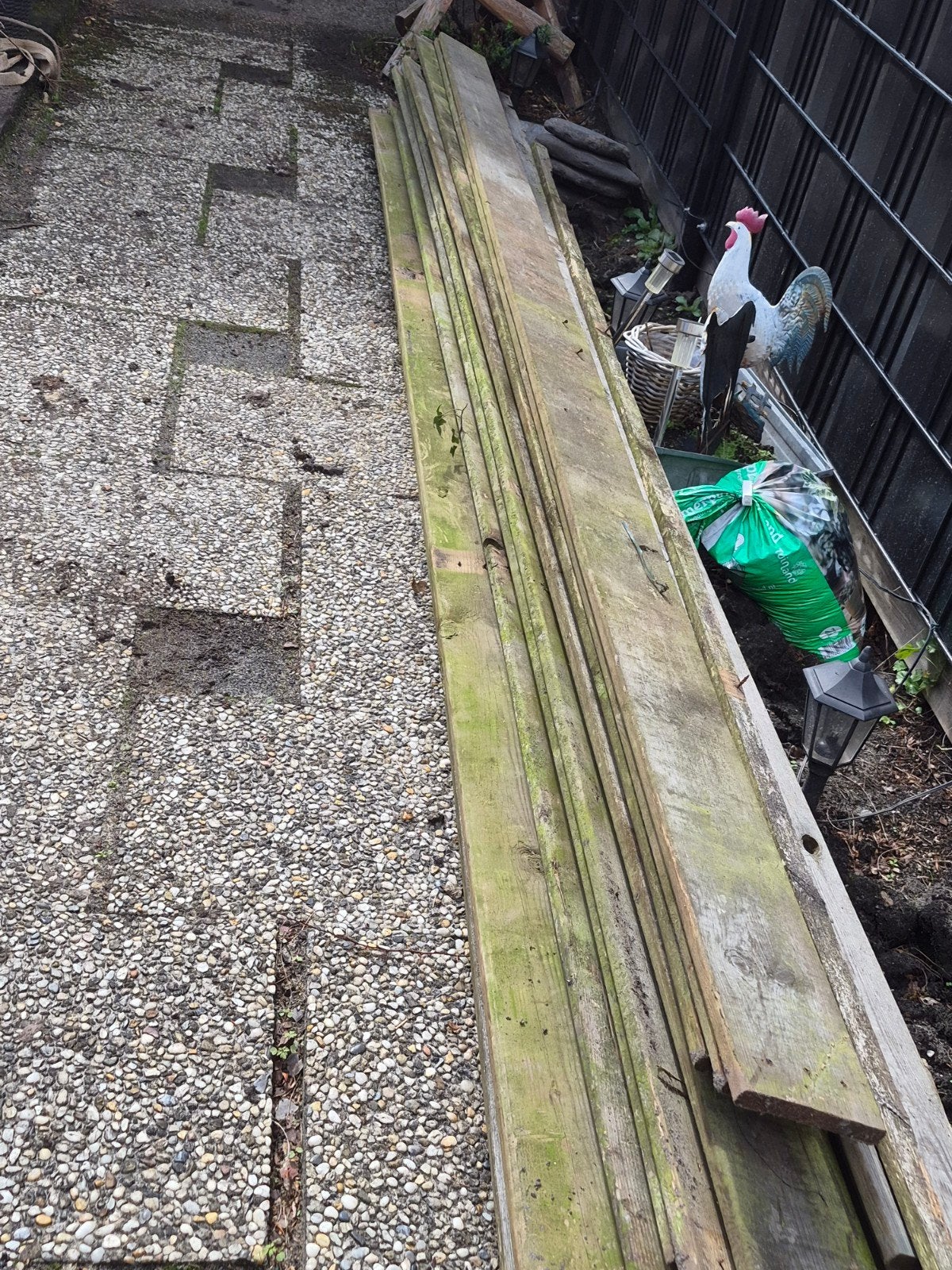 Hout voor de kachel gratis ophalen, Ophalen, Gebruikt, Minder dan 180 cm, Planken