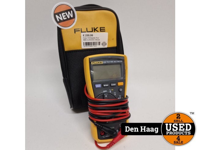 Fluke 115 Digitale True RMS-multimeter | Nieuw, Fluke, Nieuw, https://www.fluke.com/nl-nl/ondersteuning/contact, 6920 Seaway Blvd, Everett, WA 98203, Verenigde Staten