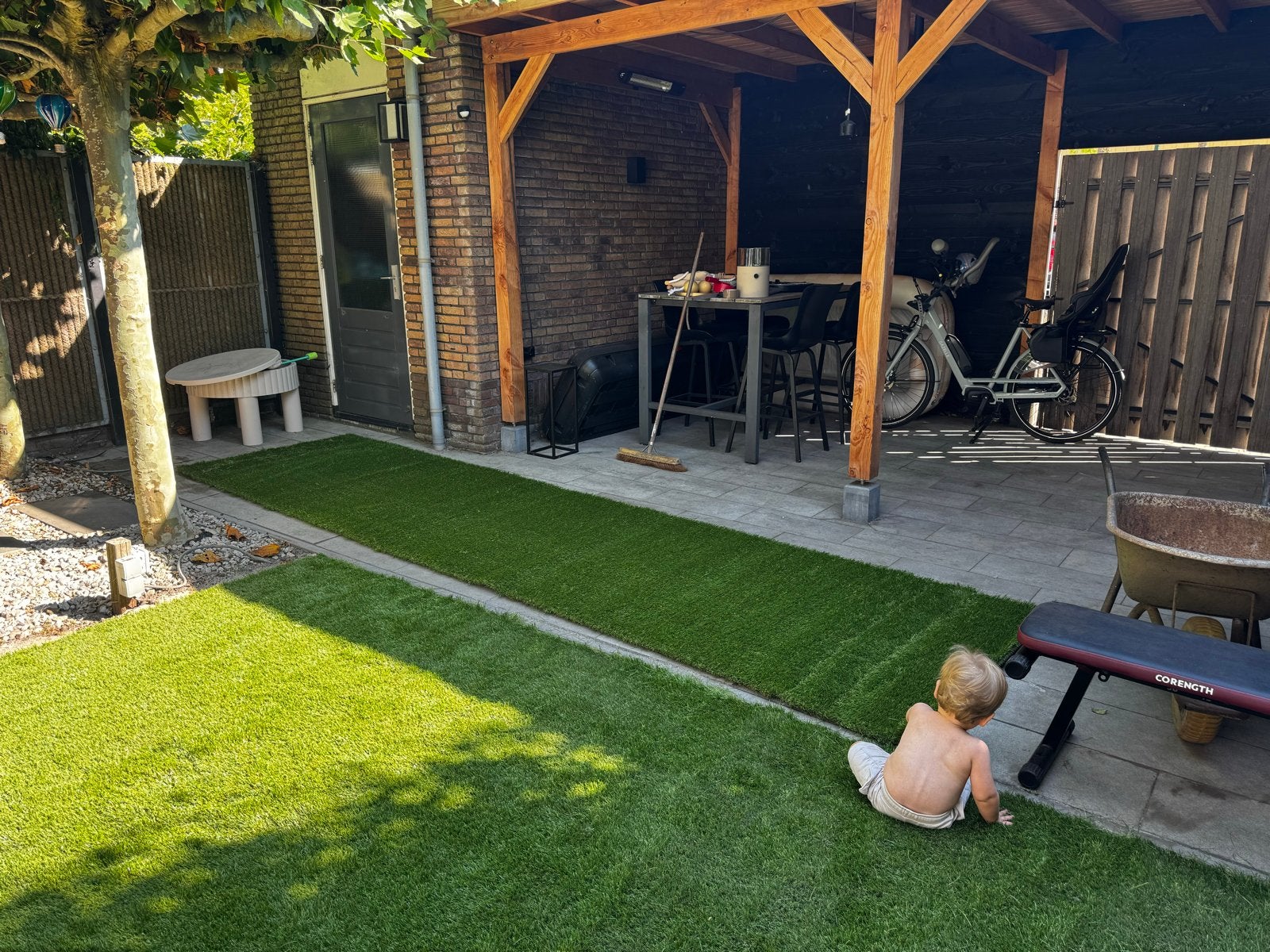 Kunstgras Diego - Nieuw restant 120x490 cm, Tuin en Terras, Gras en Kunstgras, Ophalen, Nieuw, Minder dan 10 m², Kunstgras