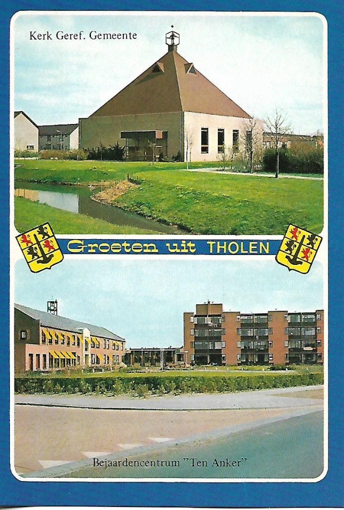Tholen- -2-luik., Verzenden, 1960 tot 1980, Ongelopen, Zeeland