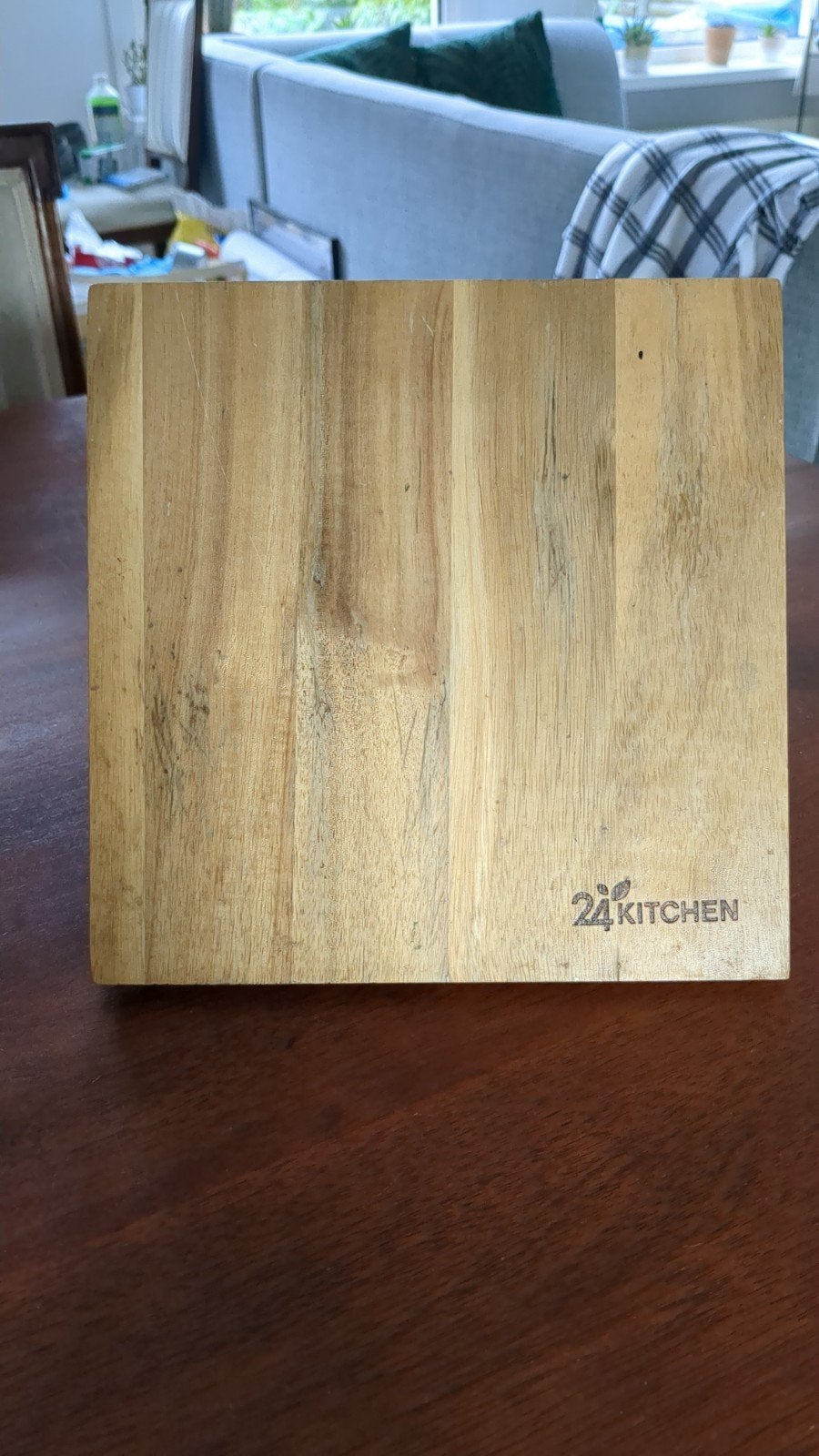 24Kitchen messenblok magnetisch, Gebruikt, Hout, Ophalen of Verzenden, Overige merken