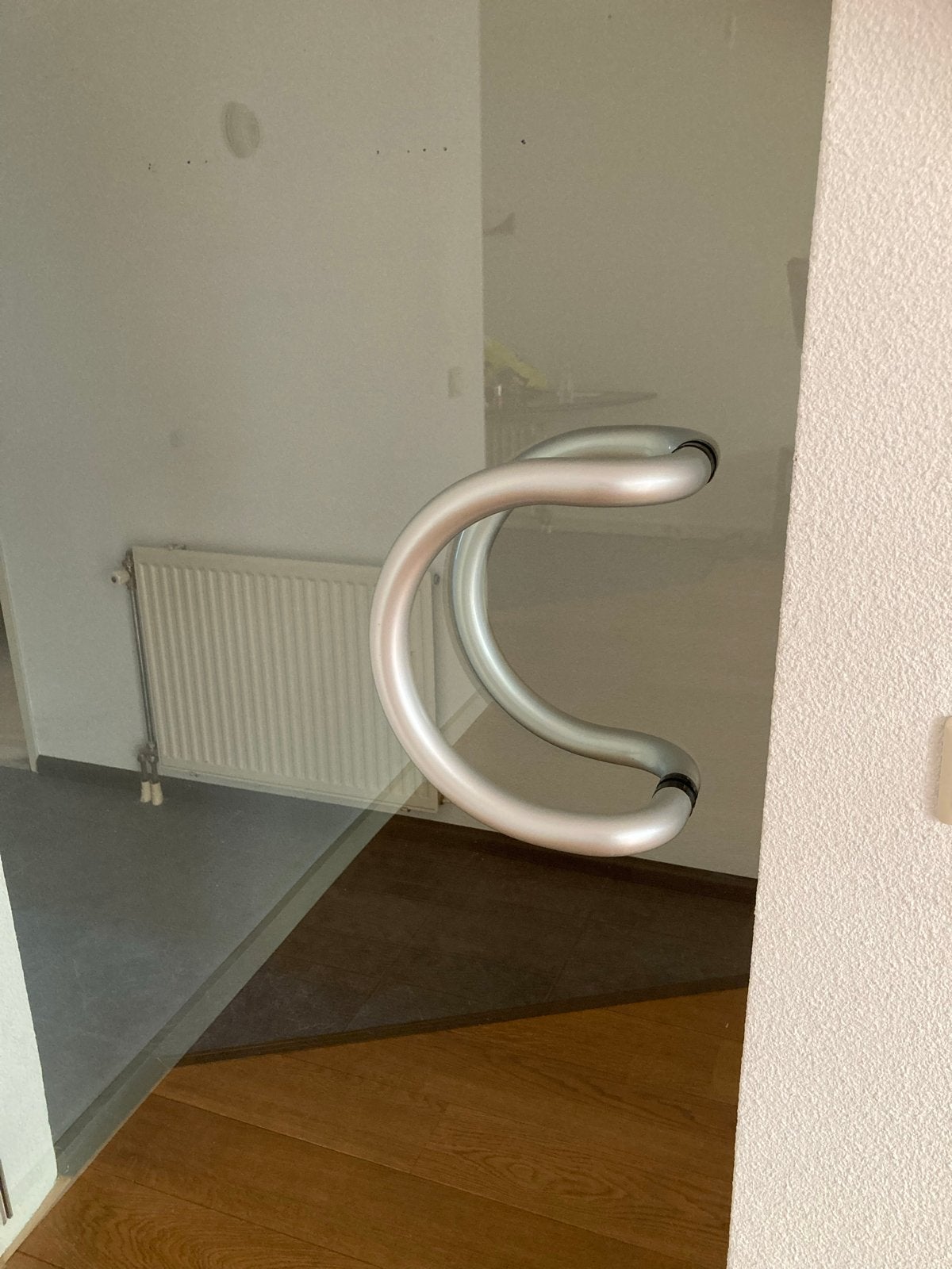 Te koop glazen binnendeur, Doe-het-zelf en Verbouw, Deuren en Horren, Ophalen, 80 tot 100 cm, Binnendeur, 200 tot 215 cm