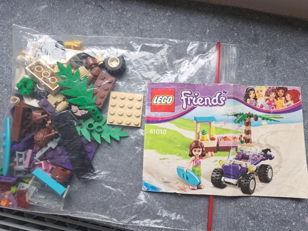 Lego Friends 41010 Strandbuggy - Gebruikt maar compleet, Kinderen en Baby's, Speelgoed | Duplo en Lego, Gebruikt, Lego, Complete set