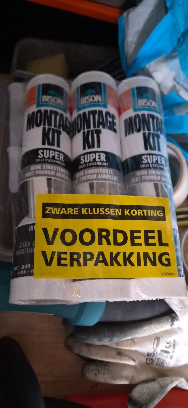 Bison Montagekit Super - Voordeelverpakking (3 stuks), Ophalen of Verzenden