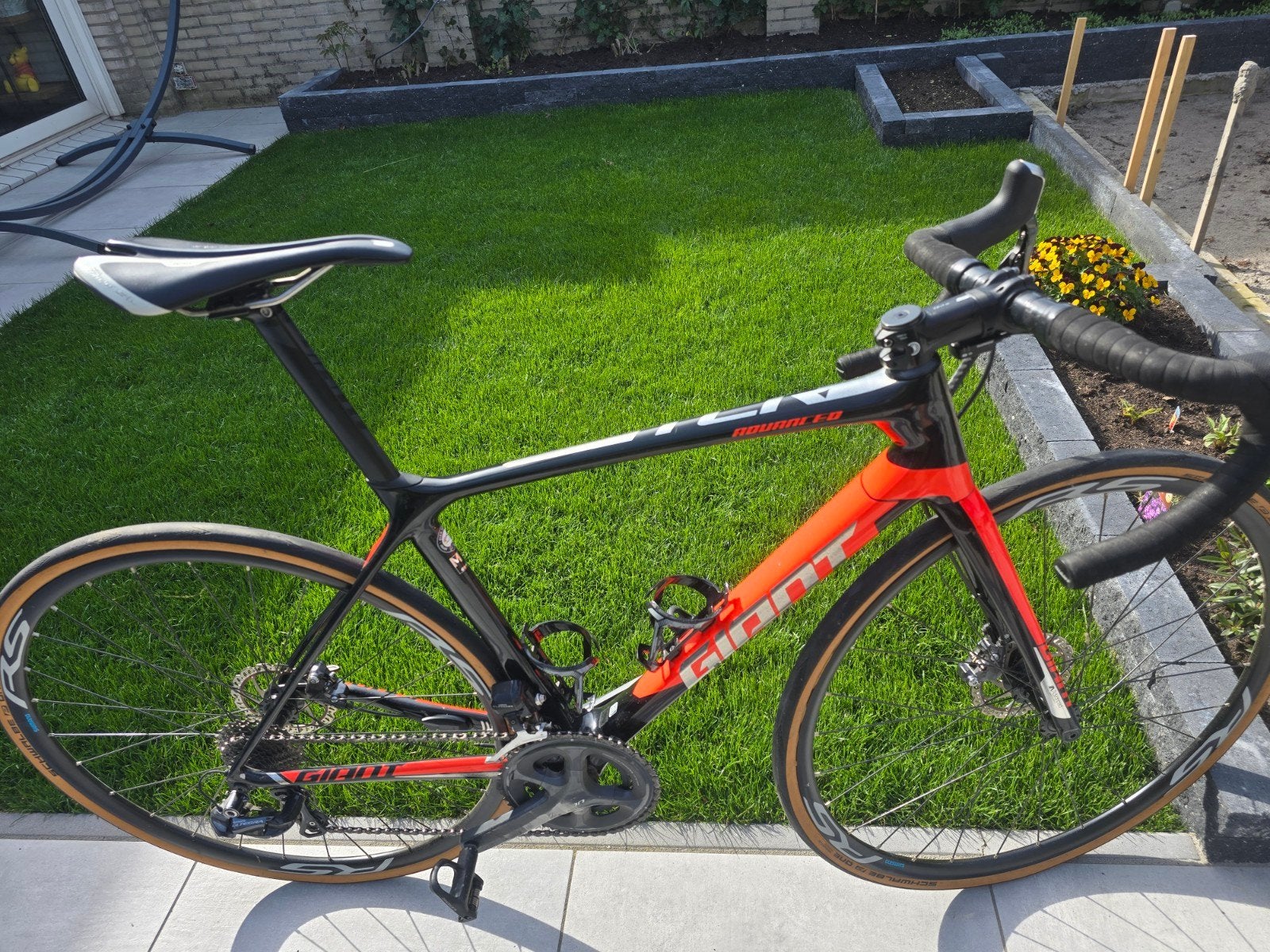 2018 Giant TCR Advanced Ultegra  maat M Di2, Ophalen, 28 inch, Carbon, Heren