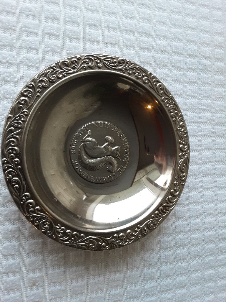 NUTSSPAARBANK 1818 - 1968 schaaltje, Ophalen of Verzenden, Zo goed als nieuw, Gebruiksvoorwerp