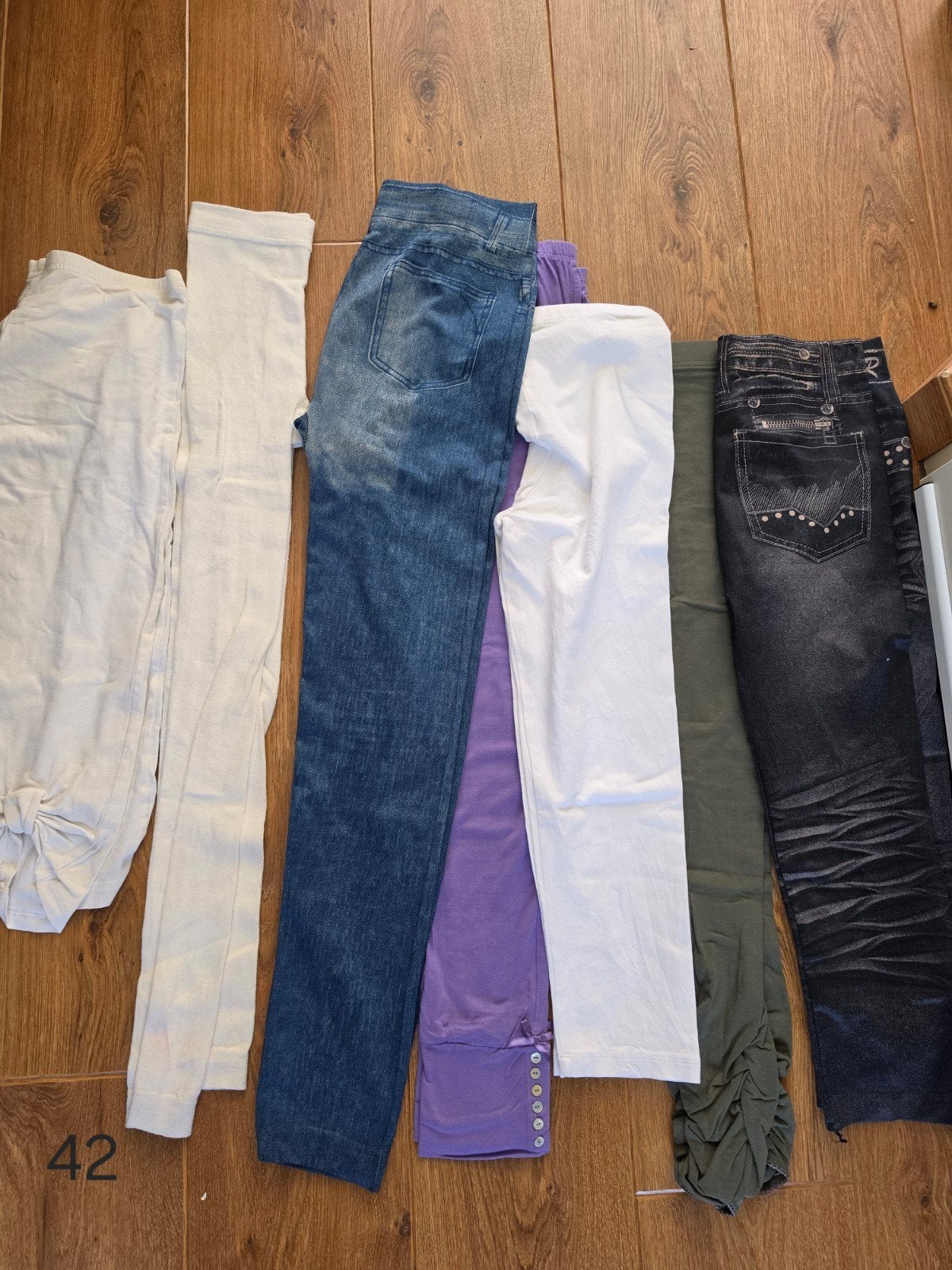 Pakket leggings en broeken S/M, Legging, Maat 36/38 (S), Meerkleurig, Ophalen of Verzenden