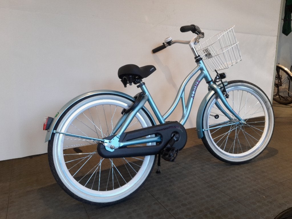 22 inch Alpina Ocean met terugtraprem en een mandje., Ophalen, Terugtraprem, 22 inch, -