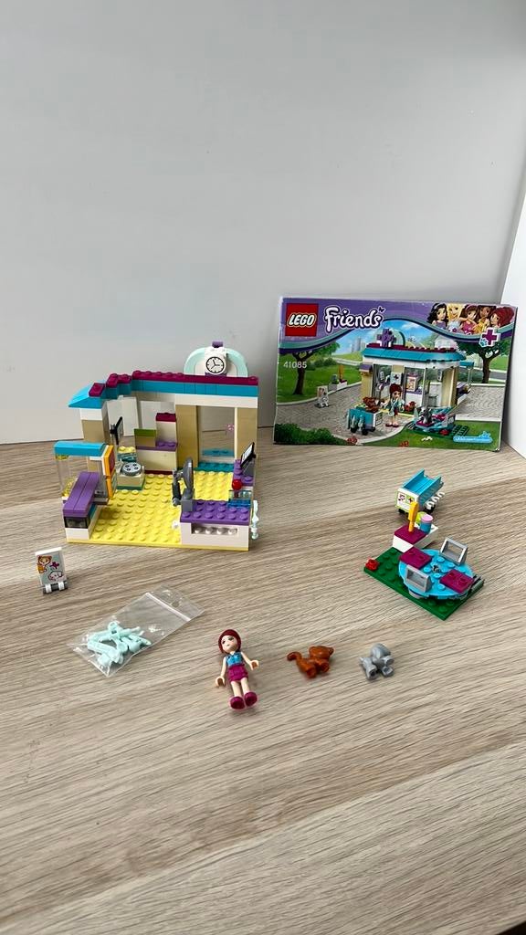 Lego Friends 41085 Vet Clinic, Ophalen of Verzenden, Gebruikt, Complete set, Lego