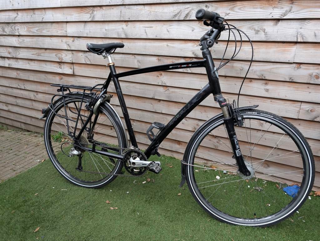 Trekkingfiets izgs Gazelle Torrente Excellent, Ophalen, Zo goed als nieuw, 57 tot 61 cm, Meer dan 20 versnellingen