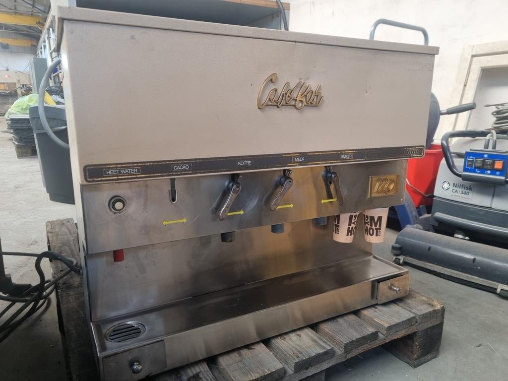 Vintage / jaren 60 Cafe-bar 120 Koffiemachine, Witgoed en Apparatuur, Ophalen, Gebruikt, Overige typen, 10 kopjes of meer