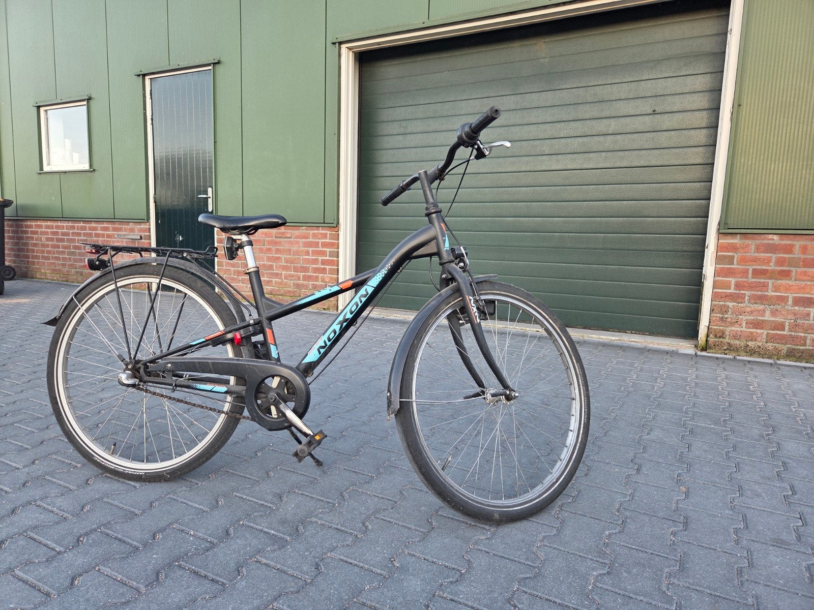 Te koop jongensfiets Noxon, Ophalen, Gebruikt, Staal, Minder dan 47 cm