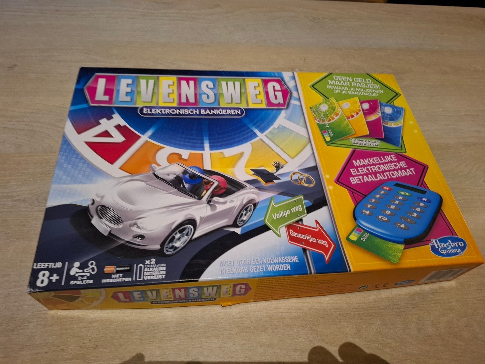 Levensweg Elektronisch Bankieren - Hasbro Gezelschapsspel, Ophalen of Verzenden, Hasbro, Nvt, Nvt