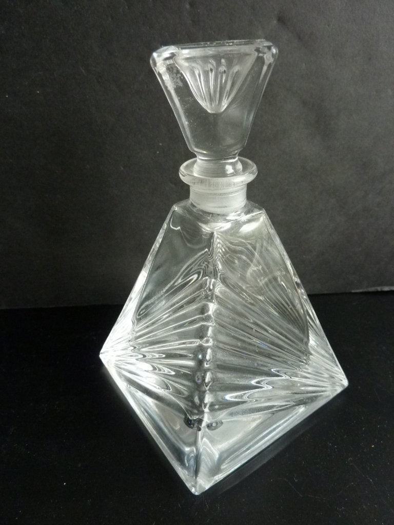 Kristal parfum flesje, Antiek en Kunst, Antiek | Glas en Kristal, Ophalen of Verzenden