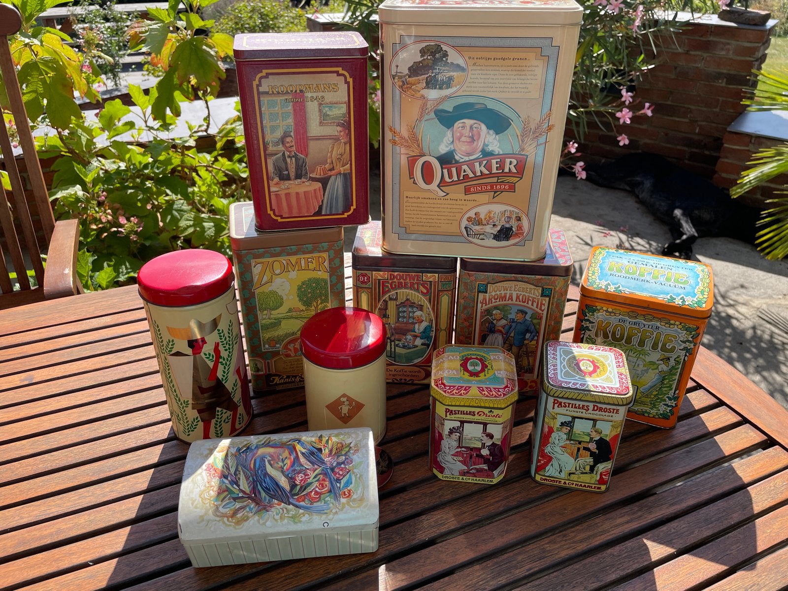 Diverse decoratieve blikken - Vintage en modern, Ophalen, Gebruikt, Overige, Overige merken