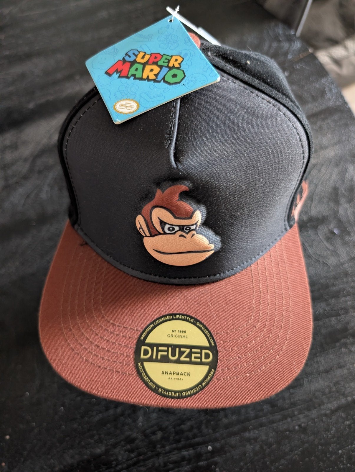 Nieuwe Super Mario Donkey Kong Snapback Pet - Difuzed, Verzenden, Nieuw, One size fits all, Pet