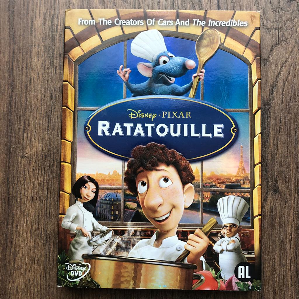 Disney Pixar Ratatouille DVD - Zo goed als nieuw, Tekenfilm, Ophalen of Verzenden, Zo goed als nieuw, Alle leeftijden