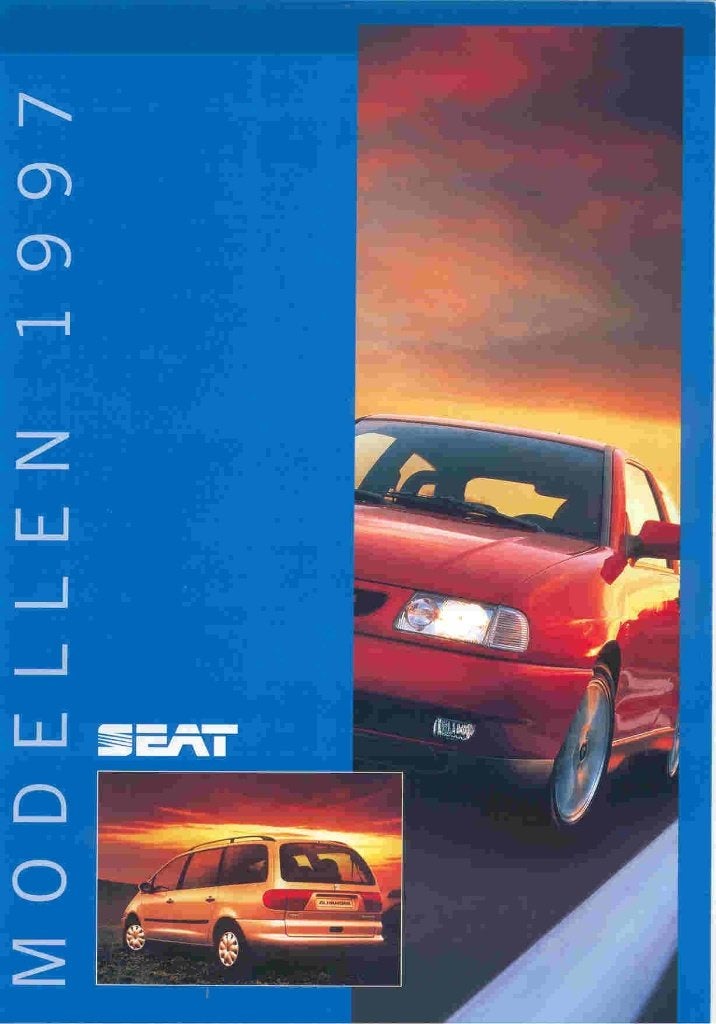 Seat Modellen 1997: Aroza Cordoba Ibiza Toledo Marbella e.a., Ophalen of Verzenden, Nieuw, Overige merken