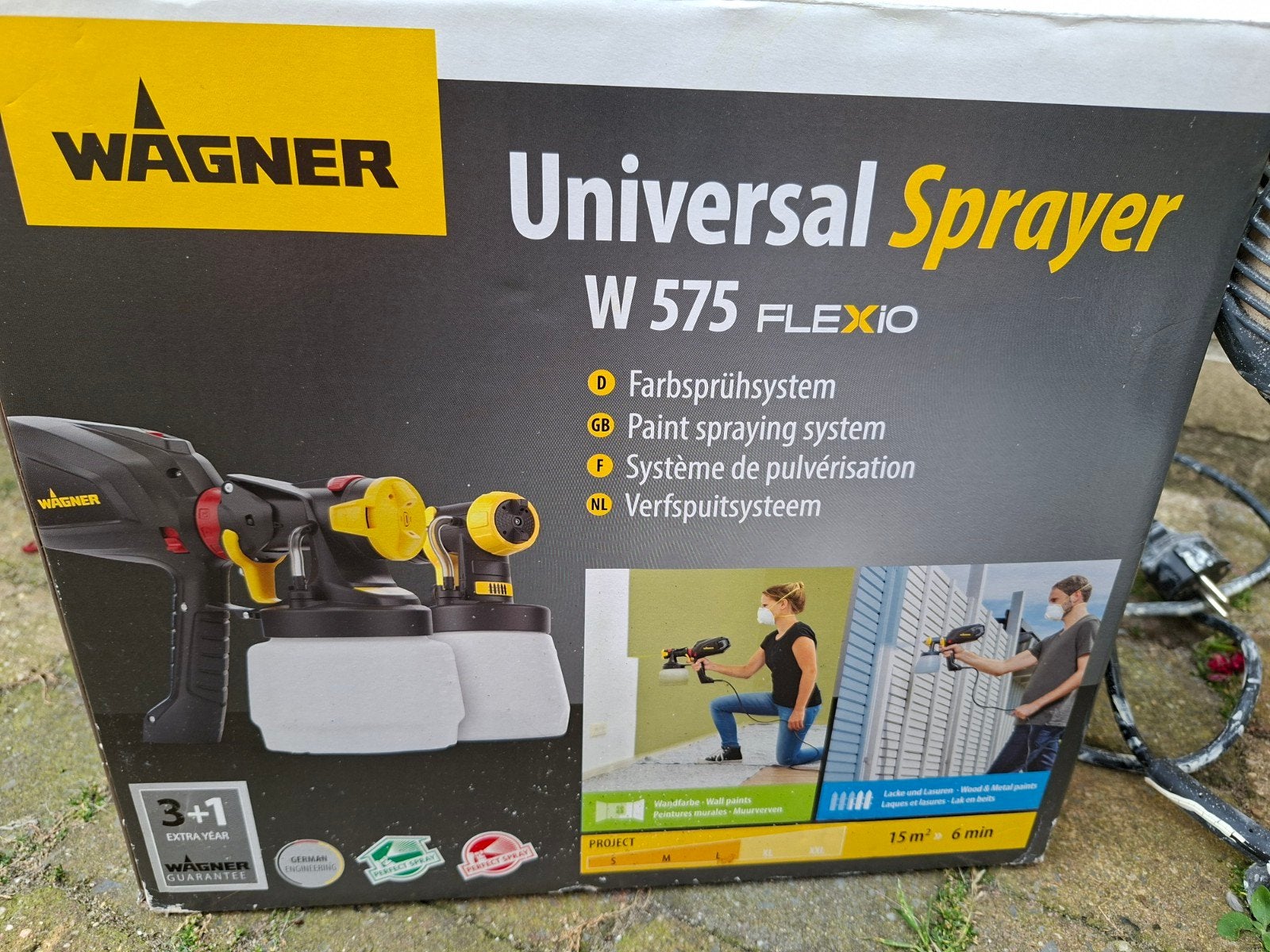 Verfspuit Wagner W575 Flexio., Ophalen, Zo goed als nieuw, Verfspuit of Verfpomp