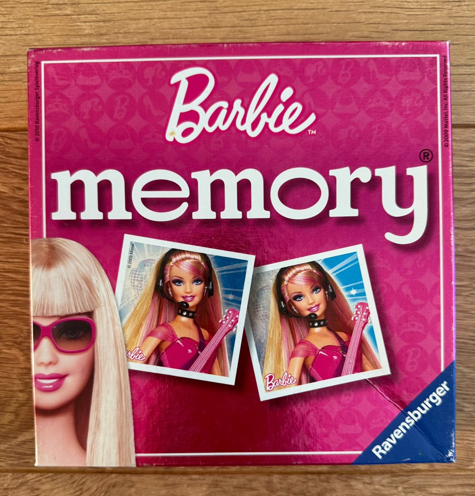Barbie memory, Ophalen, Zo goed als nieuw
