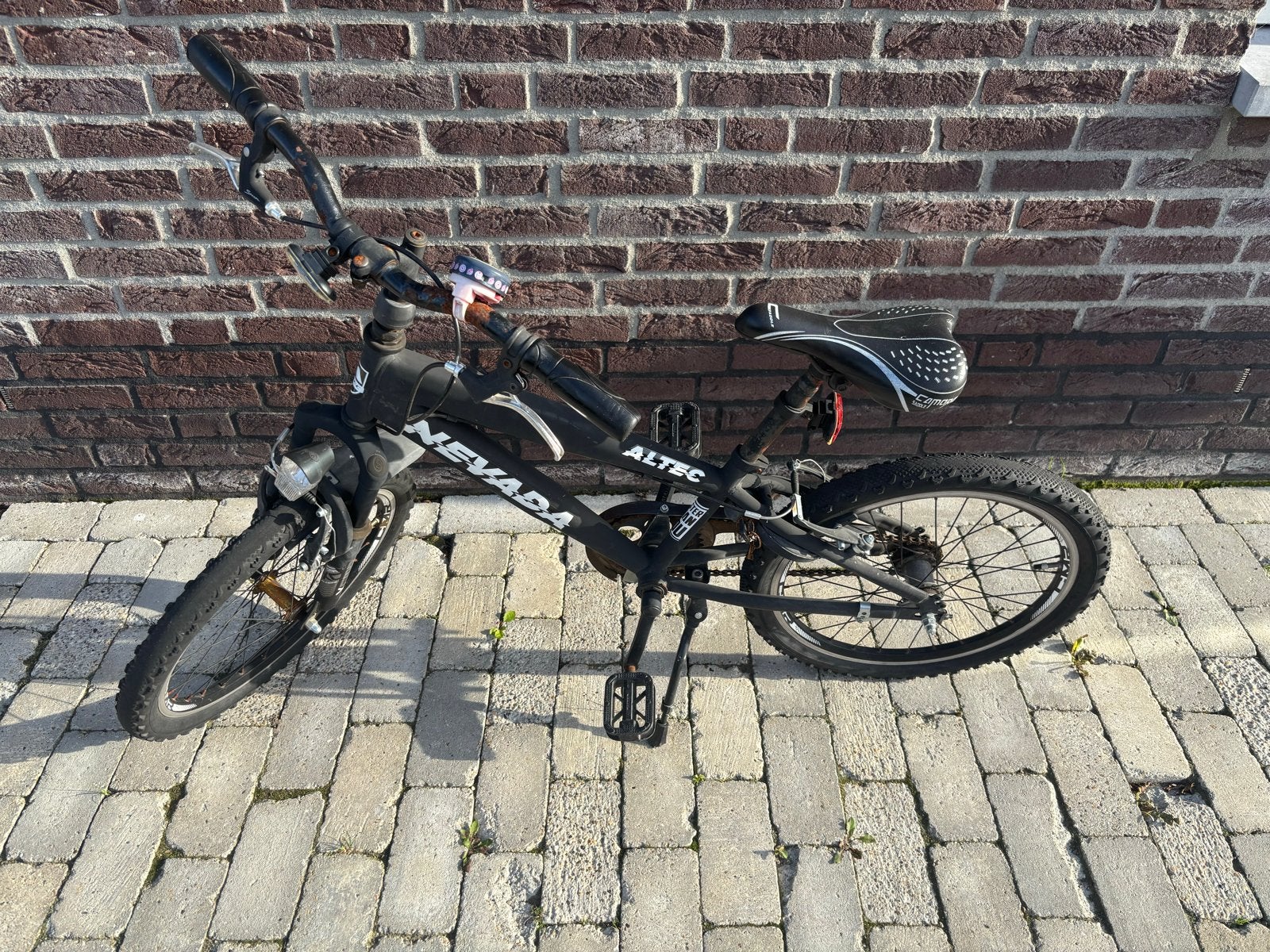Altec Nevada kinderfiets 20 inch, Gebruikt, Velgrem, Versnellingen, Minder dan 49 cm