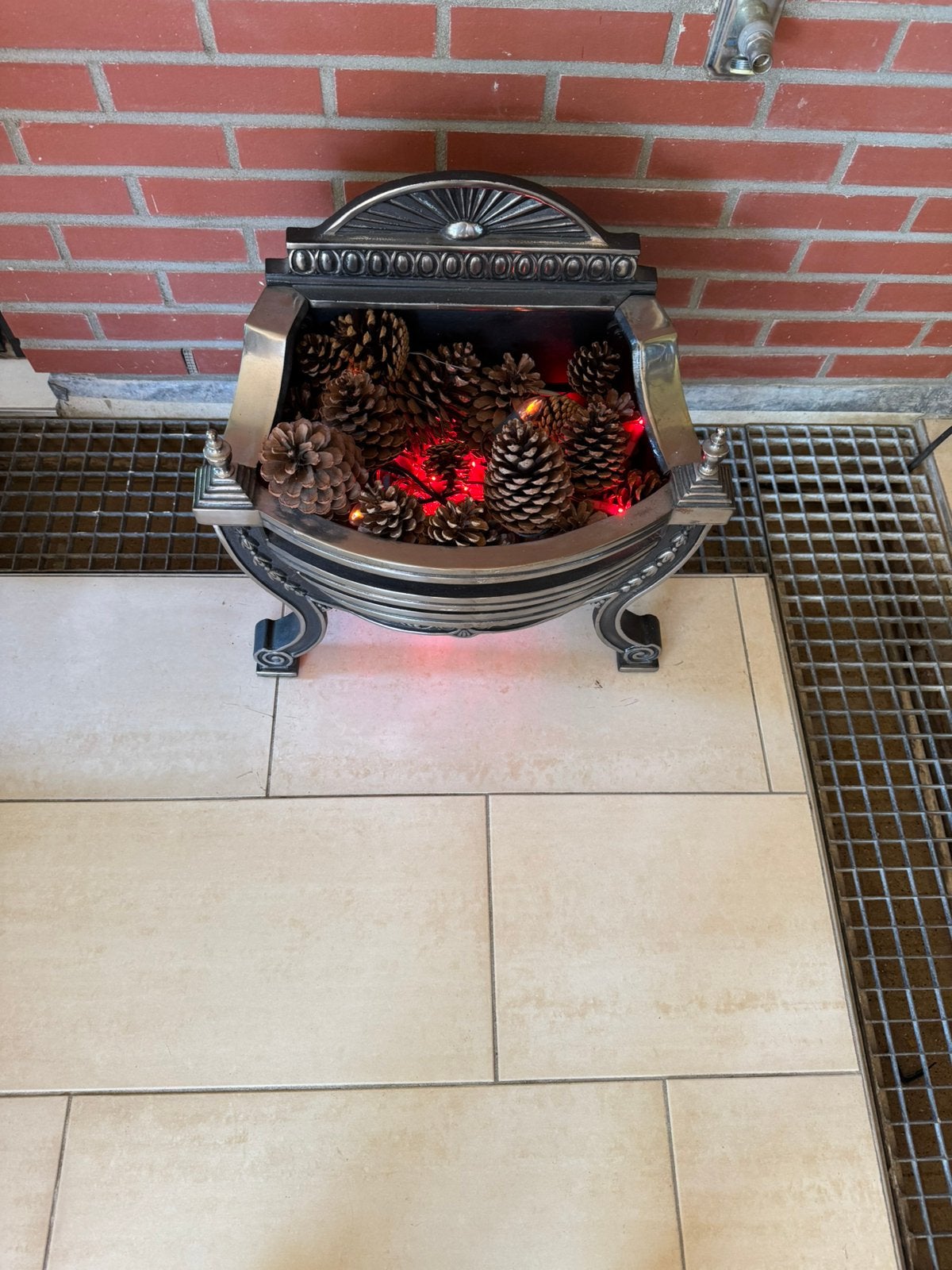 Sier haard voor Kerst, Ophalen, Nieuw