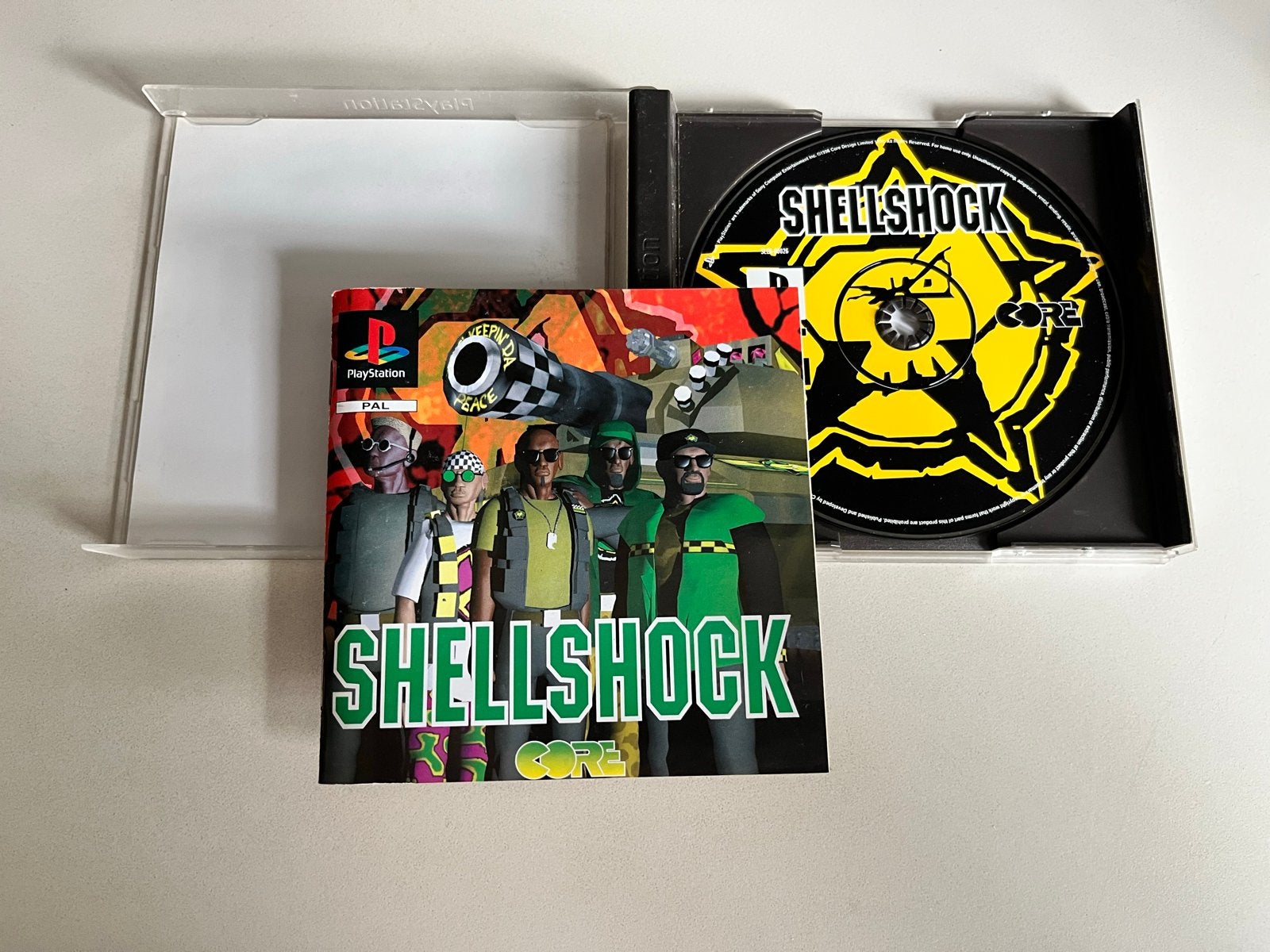 Shellshock (PlayStation 1) - Klassieke Tank Actie, Shooter, 1 speler, P, Ophalen of Verzenden
