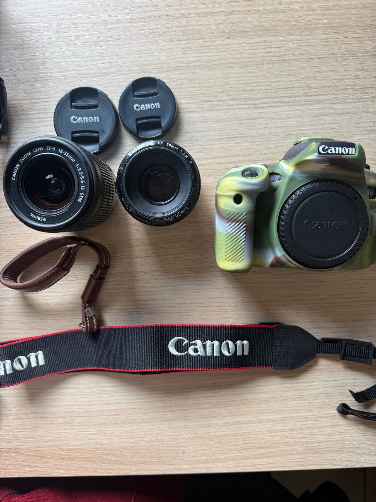 Canon EOS 77D Spiegelreflexcamera set met 18-55 + 50 mm lens, Audio, Tv en Foto, Spiegelreflex, Canon, Ophalen of Verzenden, Zo goed als nieuw