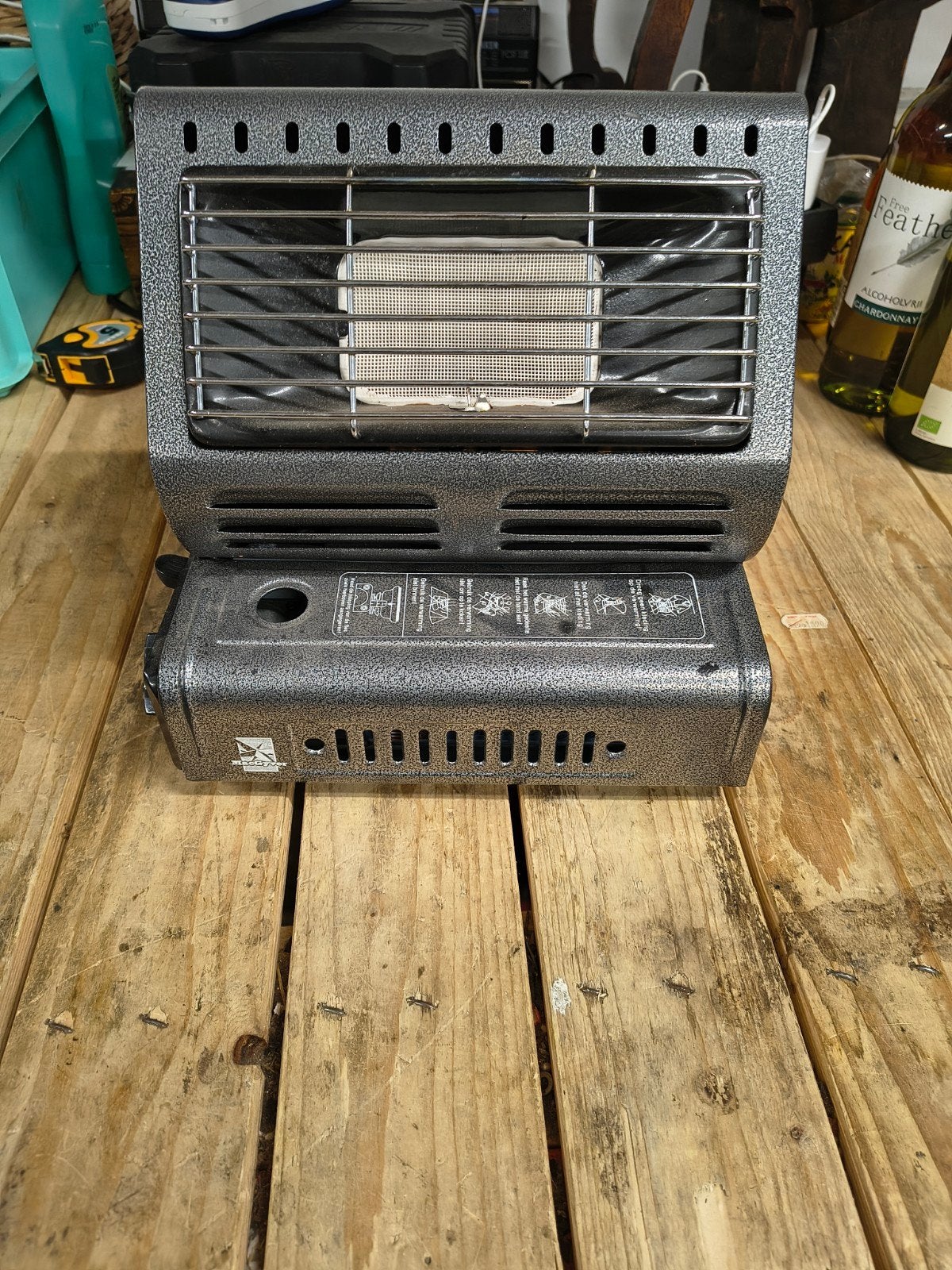 MacGyver draagbare gaskachel, Ophalen, Gebruikt, Gas, .