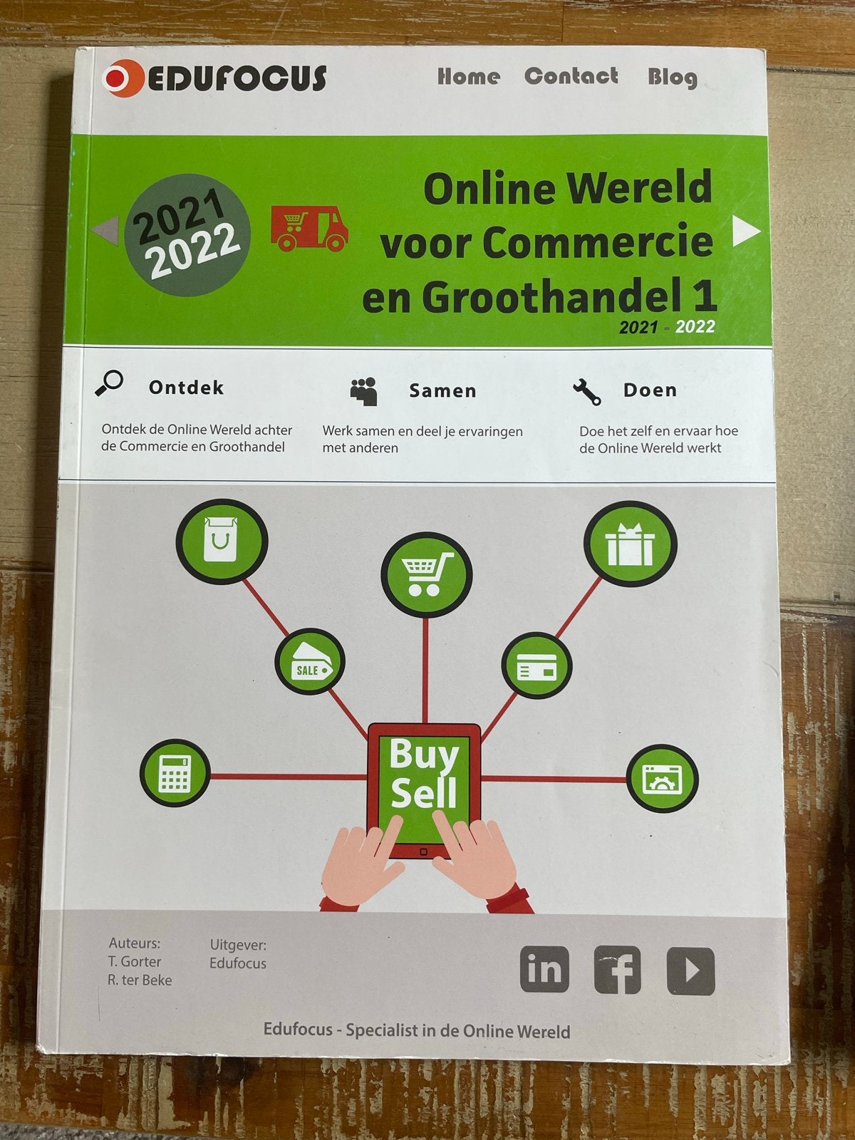 Online Wereld voor Commercie en Groothandel 1 (2021-2022), Ophalen of Verzenden, Gamma, Zo goed als nieuw, MBO