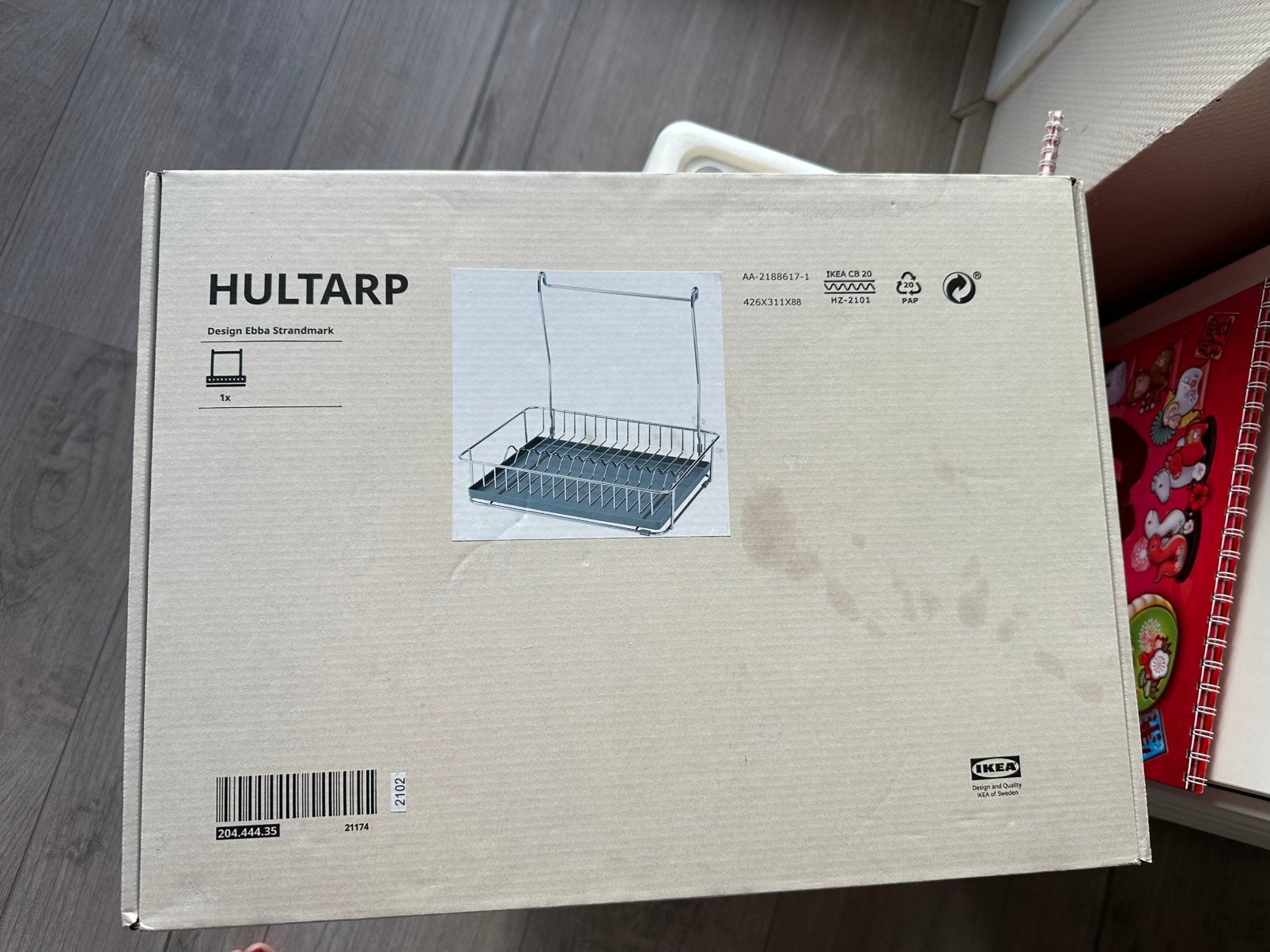 Hultarp afdruiprek, Huis en Inrichting, Overige typen, Ophalen of Verzenden, Nieuw, IKEA