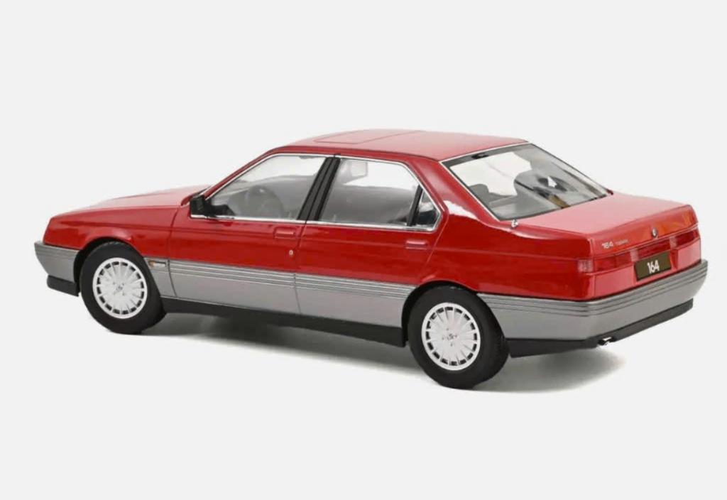 Alfa Romeo 164 1991 Rosso Alfa schaal 1/18 NOREV Ref. 187866, Verzenden, Nieuw, Auto, Norev