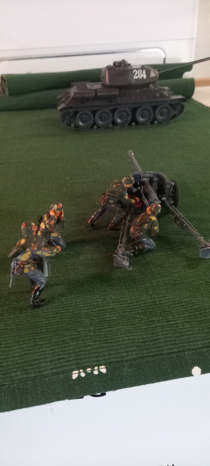 1:35 anti panser pak 40 kanon w2, Overige merken, Gebruikt, Tank, 1:32 tot 1:50