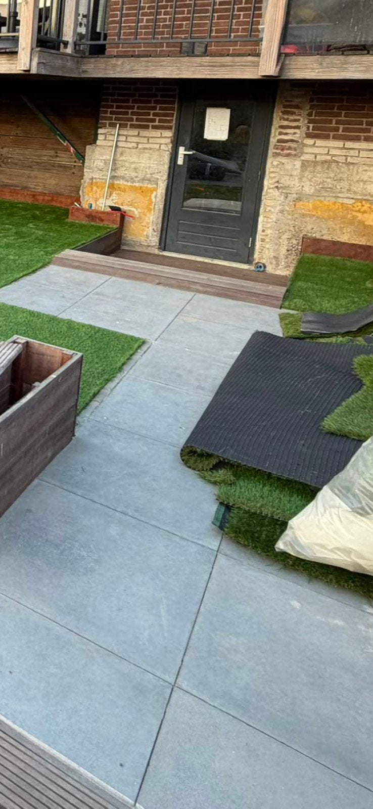 Terrastegels 60x60x4cm beton. Ongebruikt. Gratis af te halen, Tuin en Terras, Gras en Kunstgras, Ophalen, Nieuw