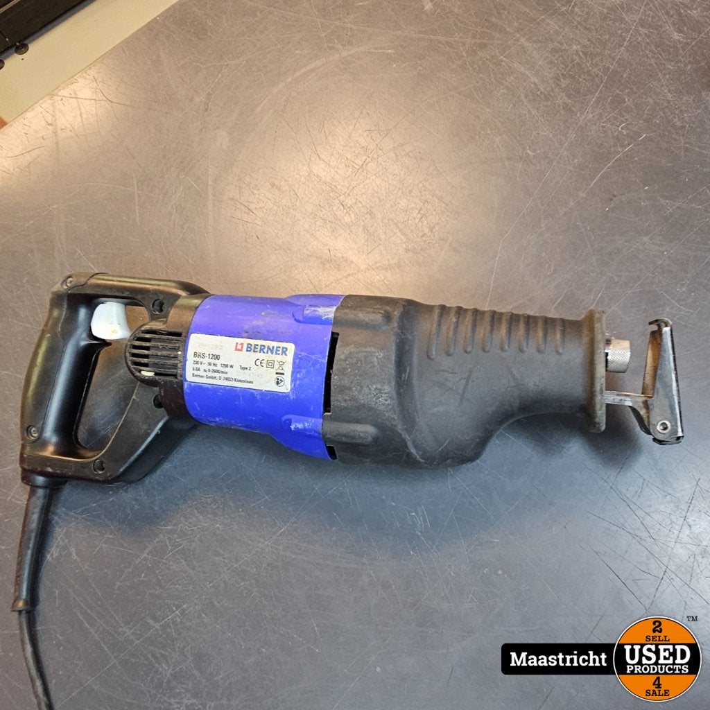 Berner BRS-1200 reciprozaag (the Demolator) Nwp 350 euro, Flex Ltd., Gebruikt, https://flex.com/contact-us, Nobelstraat 10, 5807 GA Oostrum LB, Limburg, Nederland