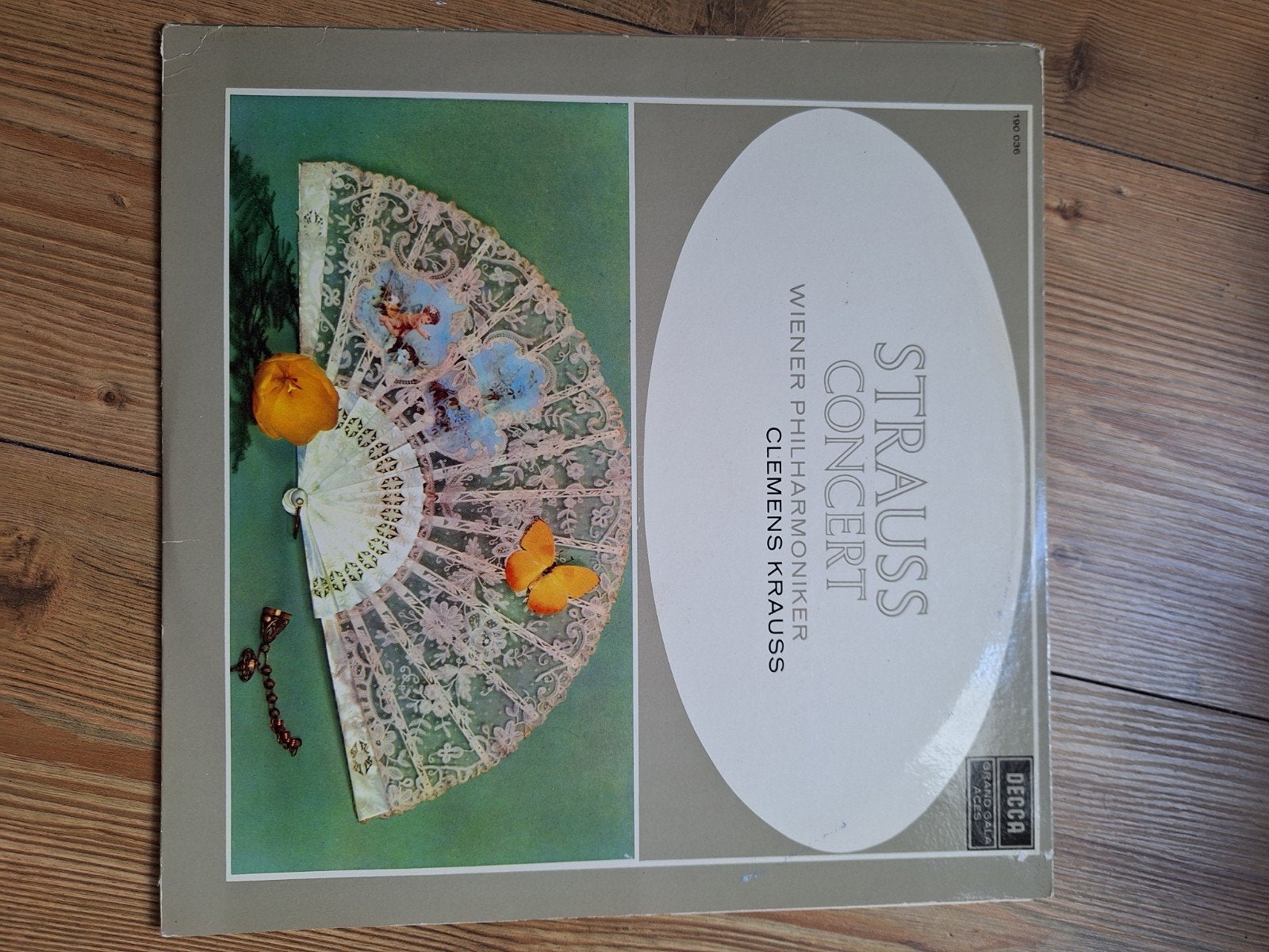 Strauss Concert - Wiener Philharmoniker - Clemens Krauss, Cd's en Dvd's, Vinyl | Klassiek, Gebruikt, Overige componisten, Ophalen of Verzenden