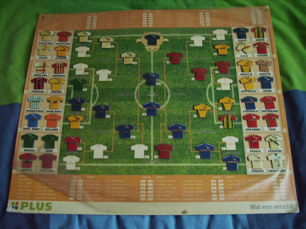 nr. 19 - W.K. voetbalspeldjes € 10,00, Ophalen of Verzenden, Nieuw