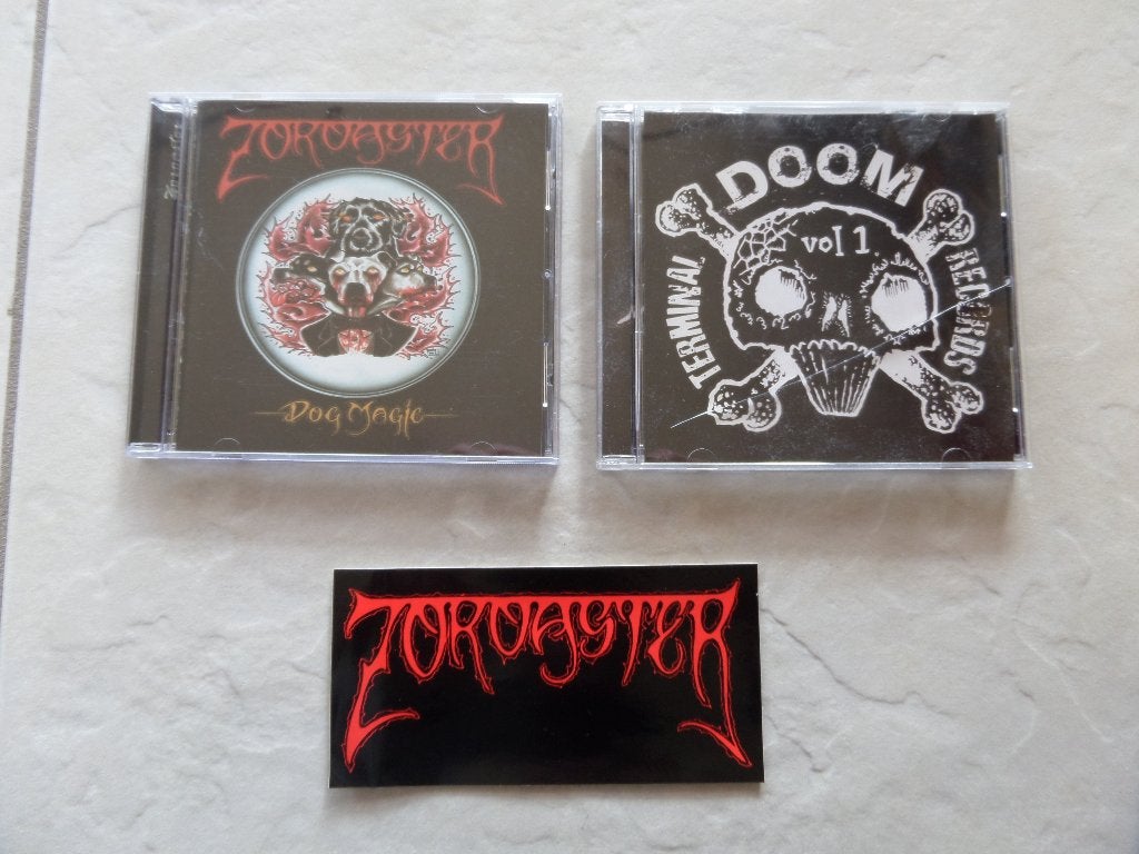 ZOROASTER cd´s gesigneerd!, Ophalen of Verzenden, Zo goed als nieuw