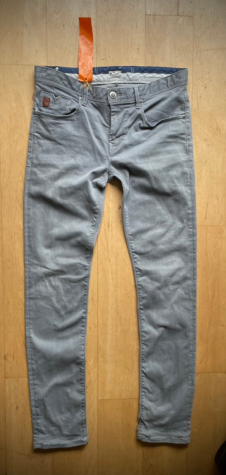 Vanguard V7 Rider jeans W35 / W36 - L38 / L40, Kleding | Heren, Ophalen of Verzenden, Zo goed als nieuw, Grijs, W36 - W38 (confectie 52/54)