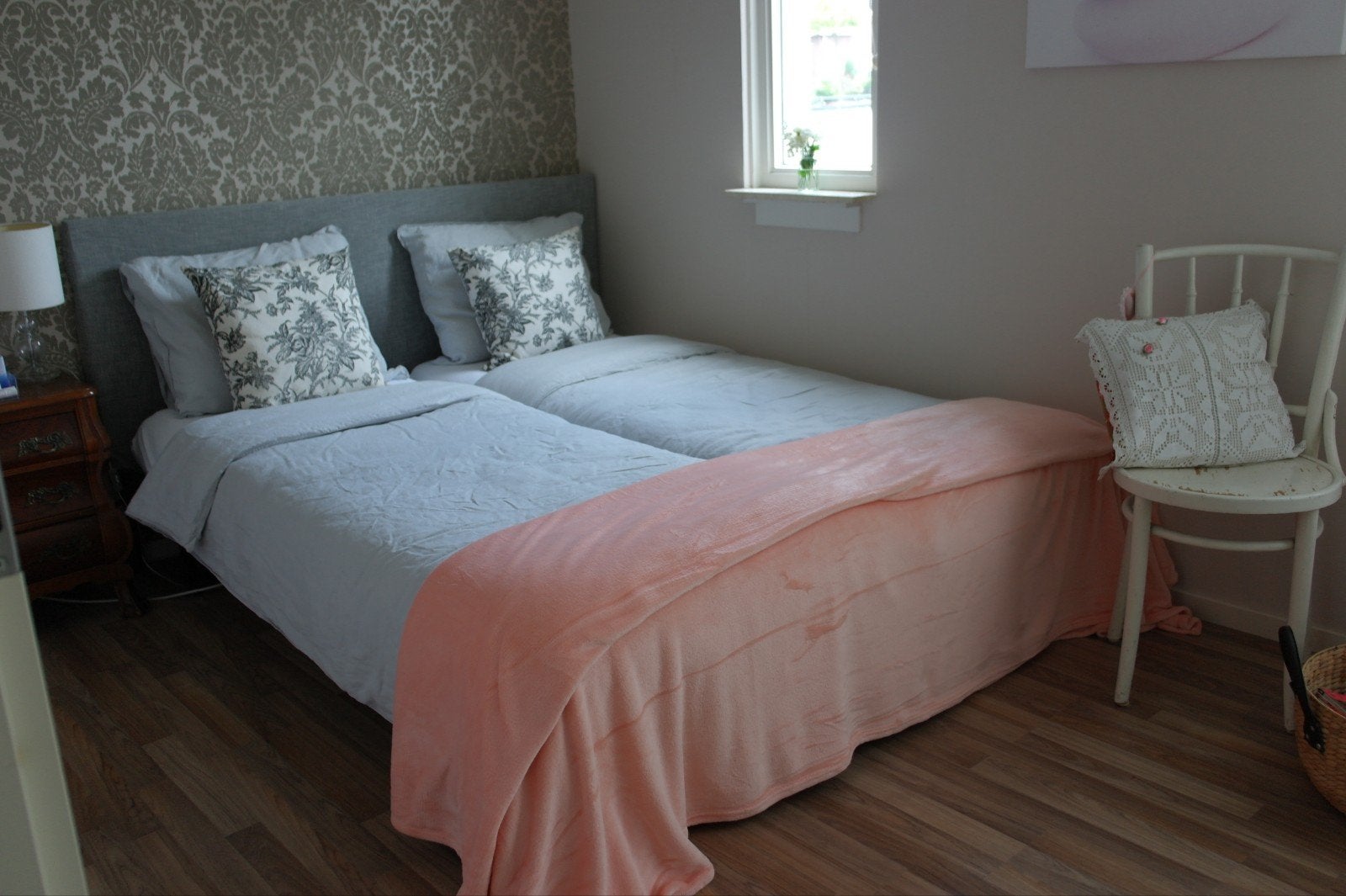 H&M Home 100% linnen beddengoed set - zo goed als nieuw, Huis en Inrichting, Modern, Scandinavisch, Tweepersoons, Ophalen of Verzenden