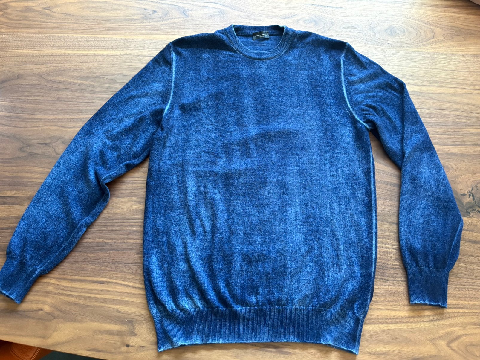 Wollen herentrui (dun) maat 56, Ophalen of Verzenden, Gedragen, Maat 56/58 (XL), Blauw