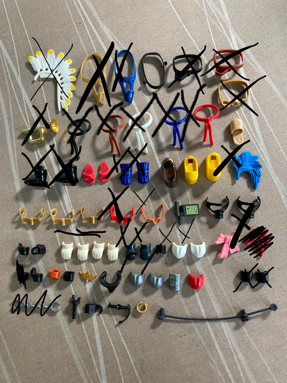 Playmobil accessoires voor poppen,, Ophalen of Verzenden, Zo goed als nieuw