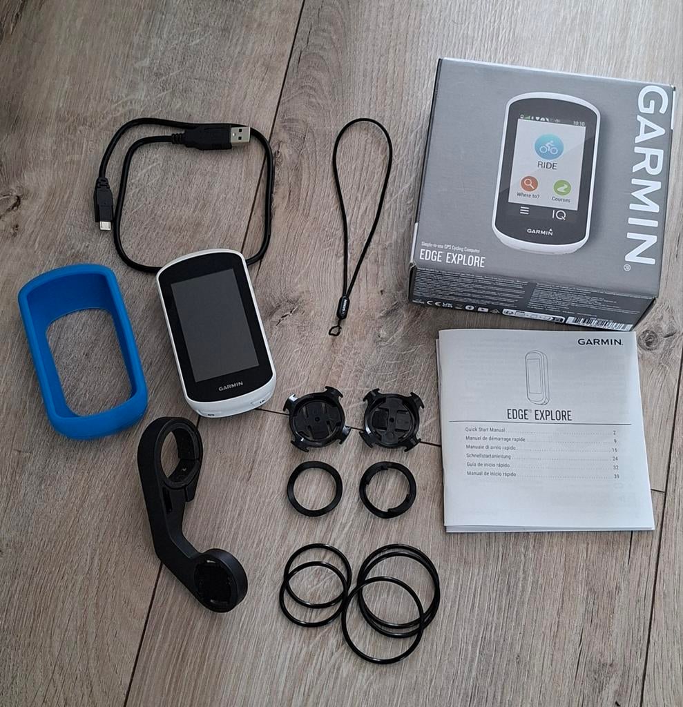 Garmin Edge Explore GPS Fietscomputer - Zo goed als nieuw, Fietsen en Brommers, Fietsaccessoires | Fietscomputers, Ophalen of Verzenden