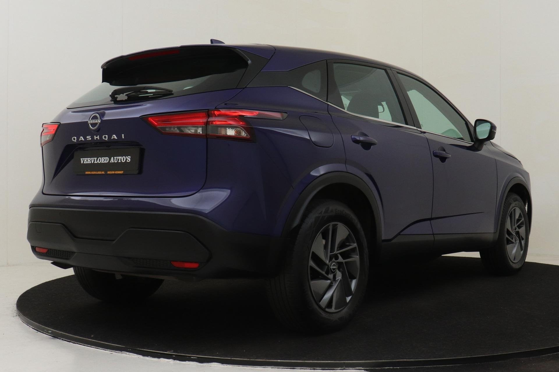 Nissan Qashqai 1.3 DIG-T/158PK (M-HYBRID) XTRONIC BUSINESS -, Auto's, Stof, Euro 6, Blauw, Bedrijf